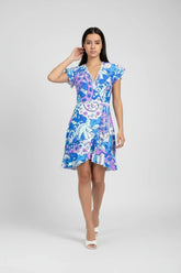 Imi Flounce Wrap Dress